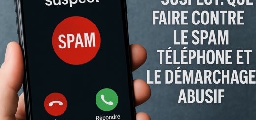 Illustration of Appel insistant d’un numéro suspect : que faire contre le spam téléphone et le démarchage abusif