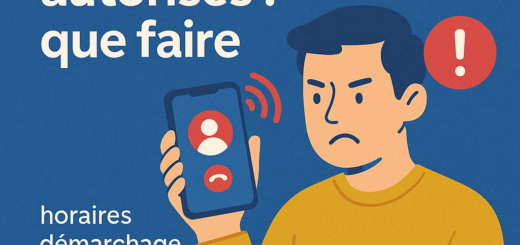horaires démarchage téléphonique illustration for Appels commerciaux abusifs hors horaires autorisés : que faire
