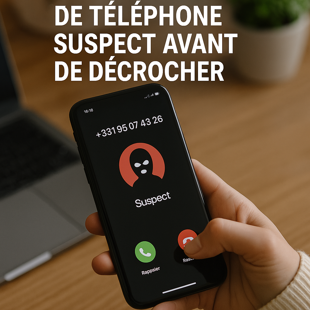 vérifier numéro téléphone illustration for Comment vérifier un numéro de téléphone suspect avant de décrocher