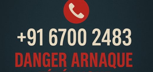 Illustration of Numéro étranger inconnu danger arnaque téléphone et fraude